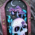 Miniatyrbillede 5 af 10: Skull Hidden Key Journal Keepsake Memory Journal 01 01 01