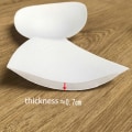 Pikkukuva 2 / 10: 2 paria Spong-rintaliivit Bikini-insert-tyynyt VALKOINEN M M white M-M