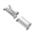 Miniatyrbillede 6 af 9: 2 Stk Rem Adapter Urrem Connector SØLV 22MM silver 22mm