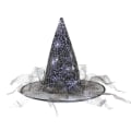 Pikkukuva 3 / 10: Halloween Witch Hat laskostettu Wizard hattu 7 7 7