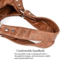 Miniatyrbilde 6 av 10: Skulderveske Crossbody Bag VINRØD Wine red