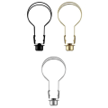 Miniatyrbillede 7 af 10: Lyspære Clip Holder Adapter GULD gold