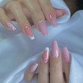 Pikkukuva 8 / 10: 24 kpl Fake Nails pitkät ranskalaiset Z611 Z611 Z611