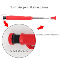 Pikkukuva 3 / 10: Carpenter Scribing Pen Professional Tools RED SET SET Red Set-Set