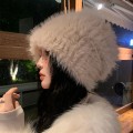 Pikkukuva 5 / 10: Faux Fur Beanies Hat Pehmovuorattu cap MUSTA black