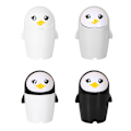 Miniatyrbillede 2 af 10: Desktop skraldespand Penguin skraldespand SORT Black