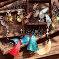 Miniatyrbillede 3 af 10: Metal Bogmærke Butterfly Bogmærke STYLE 1 STYLE 1 Style 1