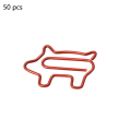 Miniatyrbillede 1 af 10: 50 STK Papirclips Bindeclips PIG PIG pig