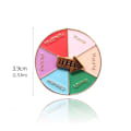 Miniatyrbillede 3 af 10: Farvekompas Nøglering Palette Nøglering STYLE 4 STYLE 4 Style 4
