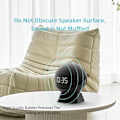 Miniatyrbillede 10 af 10: Flydende silikonebeslag til Amazon Echo Dot 5/4 SORT Black