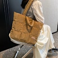Miniatyrbillede 4 af 10: Duntaske Tote Bag SORT Black