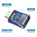 Pikkukuva 7 / 10: 5 kpl Type C - USB 3.0 -sovitin OTG-sovitin SILVER Silver