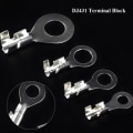 Miniatyrbillede 4 af 9: 20stk End Lug Terminal O Ring Bar 6,2MM 6.2mm