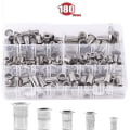 Pikkukuva 1 / 6: 180 kpl niittimutterisarja set niittimutterimutterit