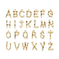 Miniatyrbilde 1 av 5: 26 stk ABC Letter Charms 26 Alphabet Pendant Charm A-Z Initial