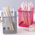 Miniatyrbilde 6 av 10: Mesh Pen Pot Penneholder BLÅ RUND RUND Blue Round-Round