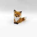 Pikkukuva 1 / 10: Simulaatio Furry Fox Malli Kettu Figuurit RUSKEA A A Brown A-A