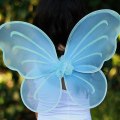 Miniatyrbild 8 av 10: Fairy Dress Up Butterfly Wings GUL yellow