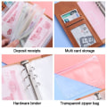 Pikkukuva 7 / 10: Budget Binder Notebook Bill Organizer RUSKEA brown