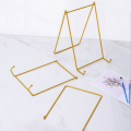 Miniatyrbild 8 av 8: Iron Display Stand Wire Iron Staffli VIT S white S