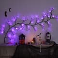 LED Birketræ Lygte Simuleret Træ Rattan Lys ARANEID