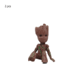 Pikkukuva 7 / 9: 2 kpl Grote-kukkaruukku Little Tree Man Miniature Fairy Garden white