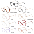 Pikkukuva 4 / 10: Anti-Blue Light Glasses Pyöreät silmälasit PINK Pink