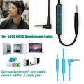 Miniatyrbilde 9 av 10: Erstatningslydkabeltråd for BOSE QC25 black
