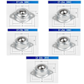 Miniatyrbillede 3 af 7: Mini drejelige hjul Hjulhjul STYLE 5 STYLE 5 Style 5