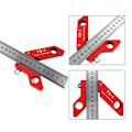 Pikkukuva 3 / 10: Puuntyöstö Scribe Tool Center Finder XY Viivain
