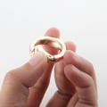 Miniatyrbild 3 av 10: 5st Fjäder O-Ringsspännen Karbinhake Handväskor GULD 26MM Gold 26mm