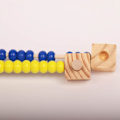 Miniatyrbillede 3 af 6: Træ Abacus Beregning Perle Beregning Stativ