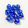 Pikkukuva 8 / 10: 10 kpl / set DND Dice Polyhedral Noppa PUNAINEN PUNAINEN Red