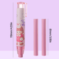 Miniatyrbillede 2 af 10: 2 Indstil at trykke Blyant Eraser Mekanisk Eraser PINK SET PINK SET Pink Set