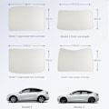 Miniatyrbild 2 av 9: Solskydd Tak Solskydd BEIGE MODELL 3 MODELL 3 beige model 3-model 3