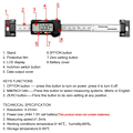 Miniatyrbillede 3 af 9: Horisontal Lodret Digital Display Lineal LCD Display