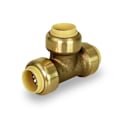 Pikkukuva 3 / 4: Push Plumbing Tee Push-to-Connect LVI-liittimet messinkiputki