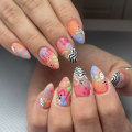 Miniatyrbilde 4 av 10: False Nails Almond 3 3 3