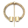 Miniatyrbilde 1 av 10: Viking Brosje Skjerf Brosje GULL STYLE-1 STYLE-1 Gold Style-1-Style-1