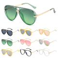 Pikkukuva 8 / 10: Top Bar Aurinkolasit Shades Gradient Aurinkolasit CLEAR-WHITE Clear-White