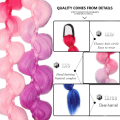 Miniatyrbilde 5 av 10: Hår hestehale Chignon Tail 6 6 6