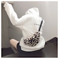 Miniatyrbillede 7 af 10: Plys taljetaske Leopard Crossbody-tasker C C C