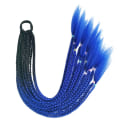 Pikkukuva 1 / 10: Värillinen Pigtail Ponytail Twist Braid -hiusköysi 2 2 2
