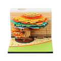 Miniatyrbillede 1 af 5: Memo Pad Art 3D Sticky Notes Marriage Tree Notesblok