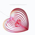 Miniatyrbilde 3 av 10: Hjerte Vindspinner Geometrisk kunst MULTICOLOR multicolor