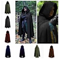 Pikkukuva 9 / 10: Halloween Vaatteet Open Cape Cloak WINE RED L wine red L