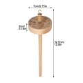 Miniatyrbild 3 av 10: Drop Spindel massivt trä B B B