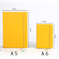 Miniatyrbild 3 av 10: Rem Notebook 25K Moleskin Rubber SORT A5 A5 black A5-A5