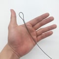 Miniatyrbillede 6 af 10: 1,5-4mm Wire Reb Hængereb 4MM2 METER 2 METER 4mm2 Meter