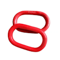 Miniatyrbild 3 av 7: Avlång Master Link Chain Sling Ring Hiss Ring